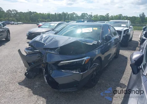 2025 Honda Civic Sport из США, поврежденный, VIN 2HGFE2F5XSH524797